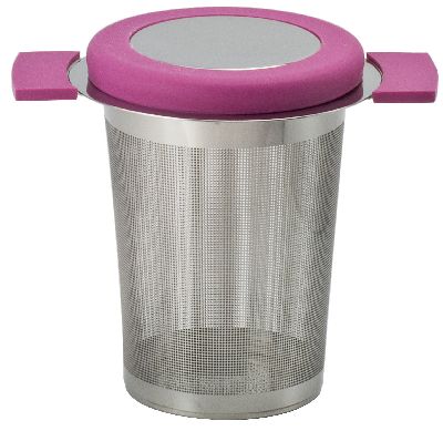 RVS Theefilter Roze