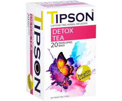 Tipson Detox Thee - Cafeïnevrije Kruidenthee