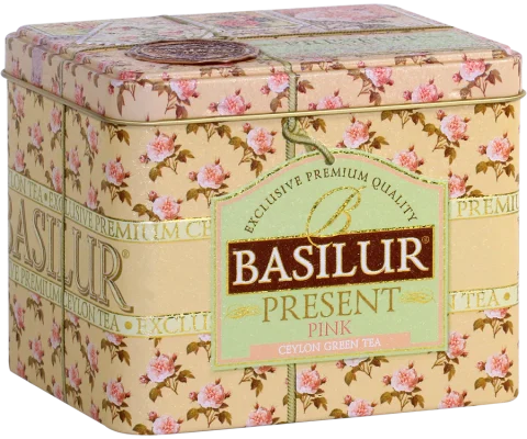 Basilur Present Pink - Ananas, Mango en Bloemen