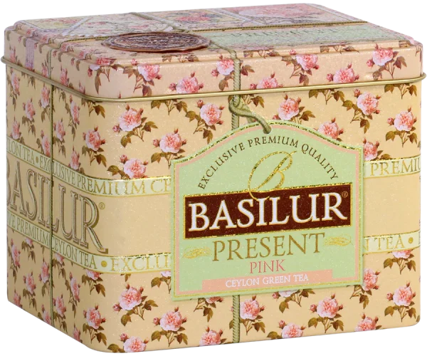 Basilur Present Pink - Ananas, Mango en Bloemen